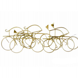 WALL DECORATION GOLDEN BICYCLES
